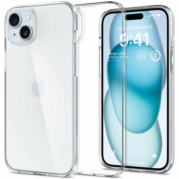 Spigen Spigen Crystal Flex Case Crystal Clear for iPhone 15