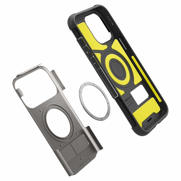Spigen *CL Spigen Slim Armor MagFit Case Gunmetal for iPhone 15 Pro