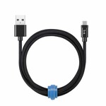 Blu Element Blu Element Braided Charge/Sync USB-C to USB-A Cable 6ft Black