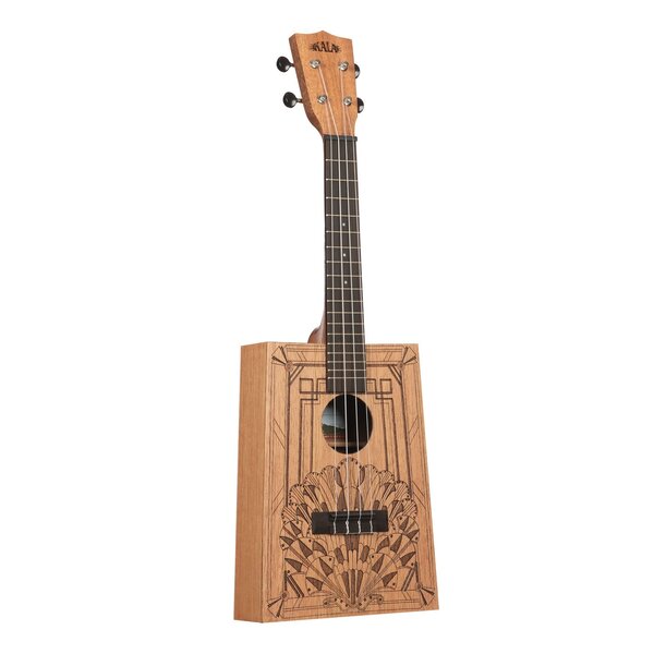 Kala KALA Art Deco Cigar Box Concert Ukulele With Bag