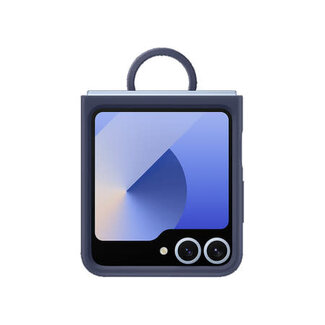 Samsung Samsung Silicone Case with Ring Navy for Samsung Galaxy Z Flip6