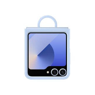 Samsung Samsung Silicone Case with Ring Blue for Samsung Galaxy Z Flip6