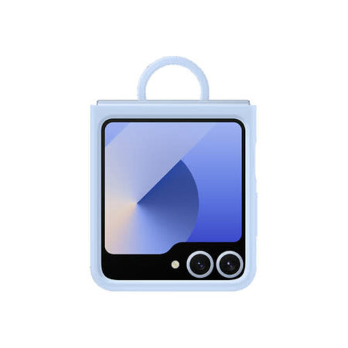 Samsung Samsung Silicone Case with Ring Blue for Samsung Galaxy Z Flip6