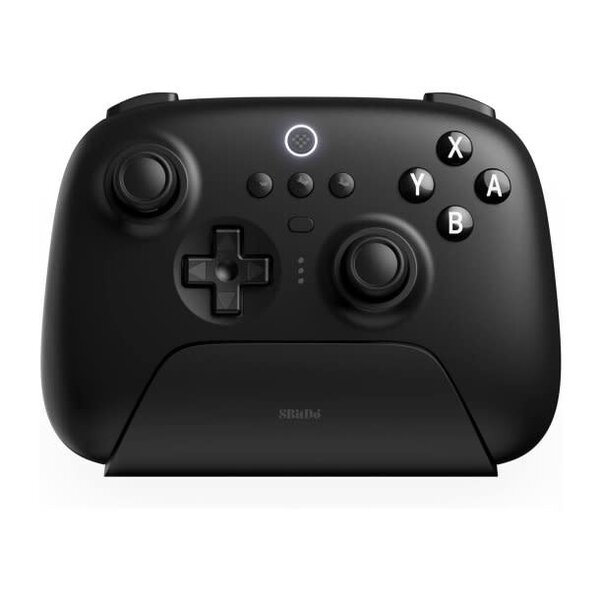8BitDo Ultimate BT Controller for Nintendo Switch and PCs with Dock - Black