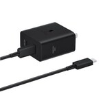 Samsung Samsung 50W Duo USB-C PD Wall Charger w/ USB-C to USB-C Cable Black
