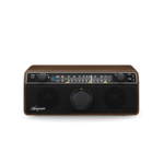 Sangean WR-12BT AM/FM/Bluetooth/AUX Analog Wooden Cabinet Receiver Dark Walnut