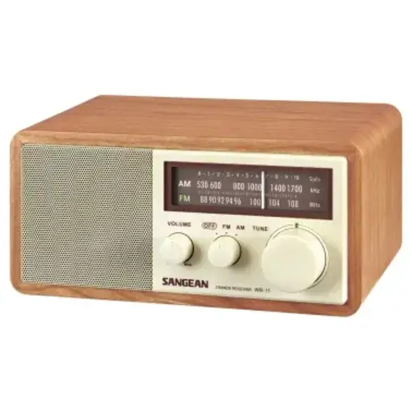 Sangean WR-11SE AM/FM Wood Cabinet Radio