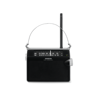Sangean Portable Radio Black