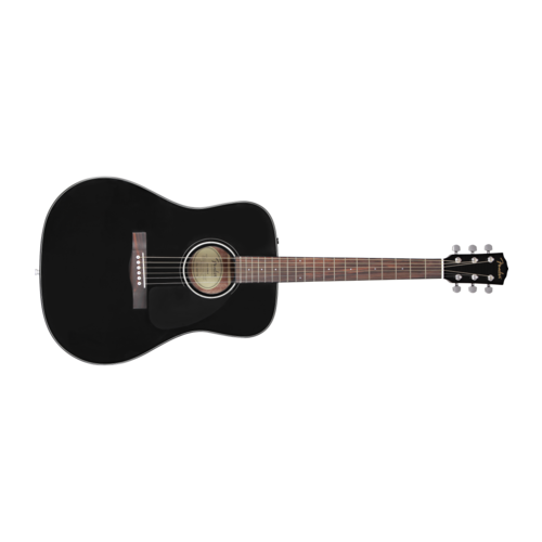 Fender Fender CD-60 Dreadnaught Acoustic Guitar V3 W/Case Black
