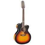 Takamine *Takamine - Jumbo 12 String Acoustic Electric - Brown Sunburst