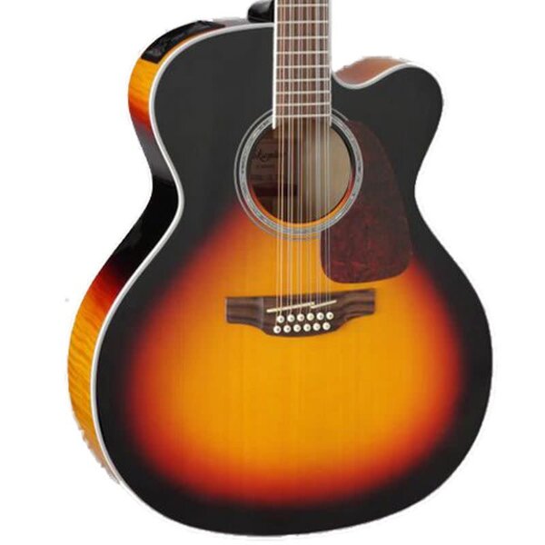 Takamine *Takamine - Jumbo 12 String Acoustic Electric - Brown Sunburst