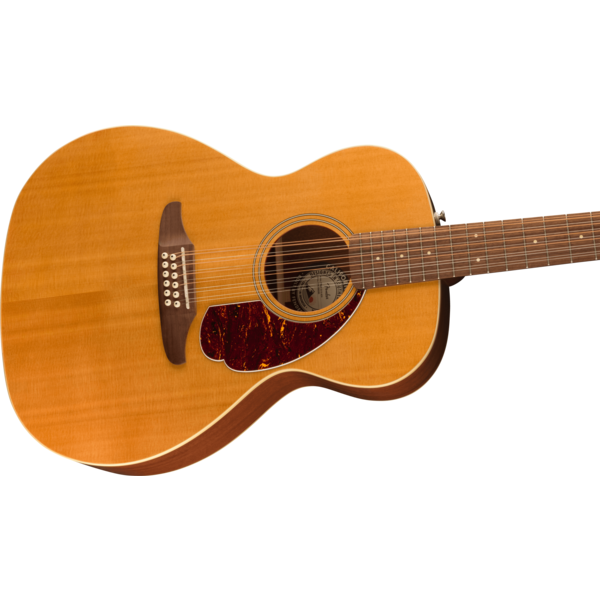 Fender Fender Villager™ 12-String Walnut Fingerboard Tortoiseshell Pickguard Aged Natural w/Gig Bag