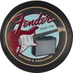 Fender Fender® Guitars & Amps Pick Pouch Barstool Black 30"