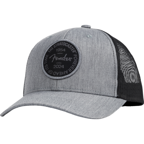 Fender Stratocaster™ 70th Anniversary Badge Hat Gray Heather One Size