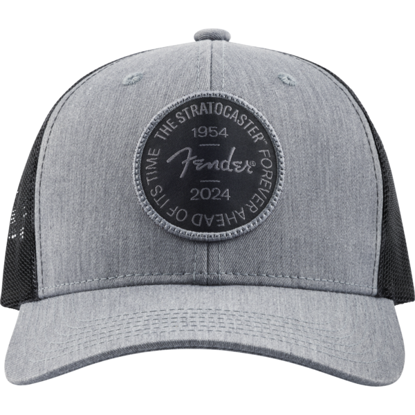 Fender Stratocaster™ 70th Anniversary Badge Hat Gray Heather One Size