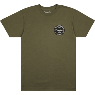 Fender Fender Stratocaster™ 70th Anniversary Badge Tee Olive Large