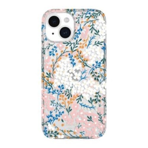 Kate Spade *CL Kate Spade Protective Hardshell MagSafe Case Multi Floral iPhone 15/14/13