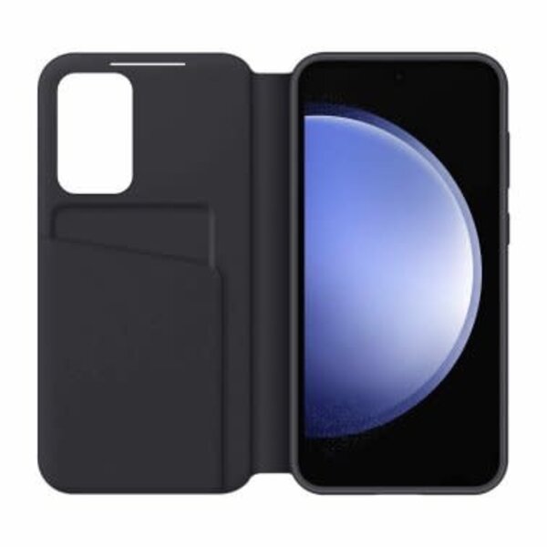 Samsung *CL Samsung Smart View Wallet Case Black Samsung Galaxy S23 FE 5G
