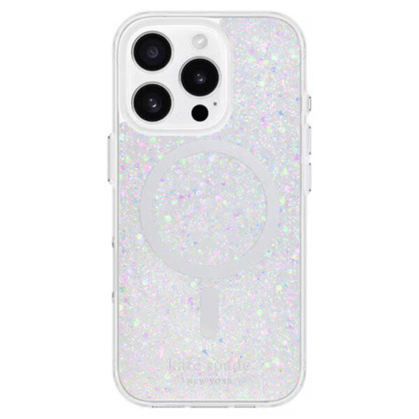 Kate Spade *Kate Spade Protective Case w/MagSafe Chunky Glitter for iPhone 16 Pro