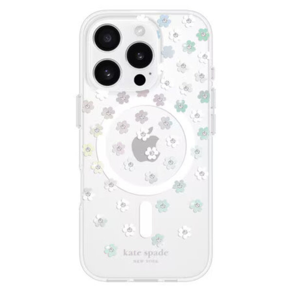 Kate Spade *Kate Spade Protective Case w/MagSafe Scattered Flowers for iPhone 16 Pro