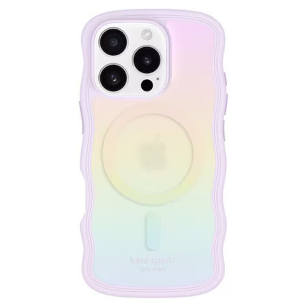 Kate Spade Kate Spade Wavy Case w/MagSafe Opal Iridescent for iPhone 16 Pro