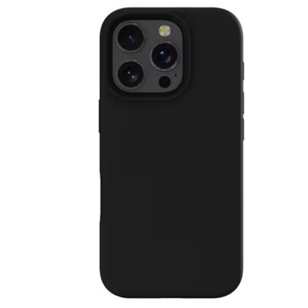 Blu Element *Blu Element Silicone w/MagSafe Case Black for iPhone 16 Pro Max