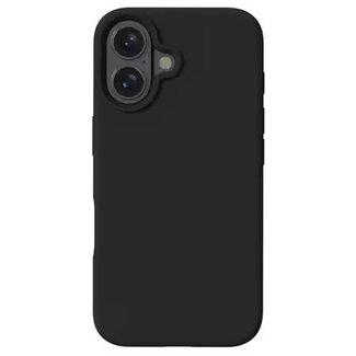 Blu Element *Blu Element Silicone w/MagSafe Case Black for iPhone 16