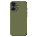 Blu Element *Blu Element Silicone w/MagSafe Case Olive for iPhone 16