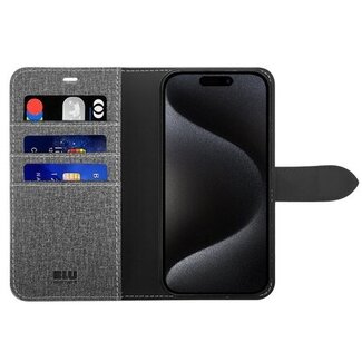 Blu Element Blu Element Folio 2 in 1 Case Grey for iPhone 16