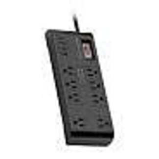 Ultralink Ultralink Noir Surge Protector 8 Outlets - 3 USB-A + 1 USB-C 20W