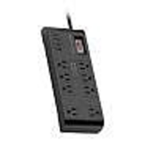 Ultralink Ultralink Noir Surge Protector 8 Outlets - 3 USB-A + 1 USB-C 20W