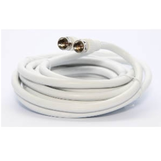 Ultralink Ultralink RG6 Coaxial w/ F Connector - 15m/50ft