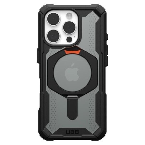 Urban Armor Gear UAG Plasma XTE MagSafe Rugged Case Black/Orange for iPhone 16 Pro
