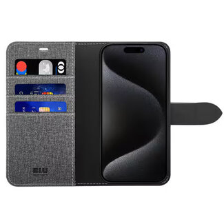 Blu Element *Blu Element Folio 2 in 1 Case Grey for iPhone 16 Pro Max