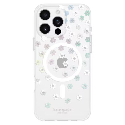 Kate Spade Kate Spade Protective Case w/MagSafe Scattered Flowers for iPhone 16 Pro Max