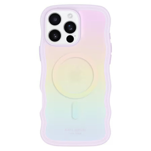 Kate Spade Kate Spade Wavy Case w/MagSafe Opal Iridescent for iPhone 16 Pro Max