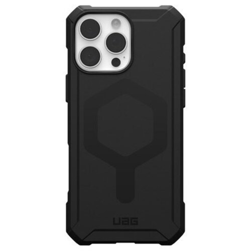 Urban Armor Gear UAG Essential Armor MagSafe Rugged Case Black for iPhone 16 Pro Max