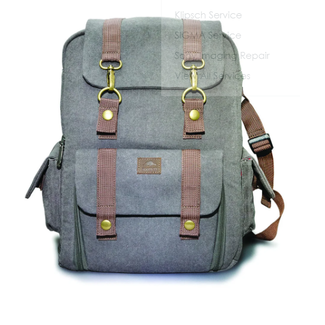 Roots Roots Black And White Flannel Backpack
