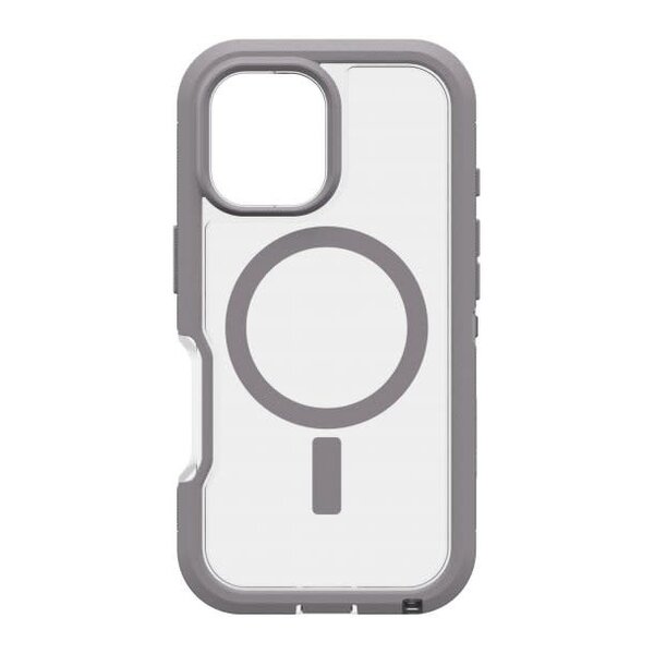 Otterbox iPhone 16 Otterbox Defender XT Clear Pro w/ MagSafe Series Case Clear/Grey Snow Capped