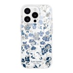 Kate Spade iPhone 16 Pro Kate Spade Protective Prints MagSafe Case Flowerbed Blue