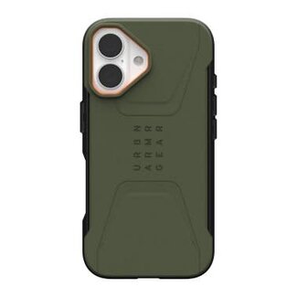 Urban Armor Gear iPhone 16 UAG Civilian MagSafe Case Olive Drab