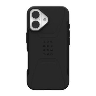 Urban Armor Gear iPhone 16 UAG Civilian MagSafe Case Black