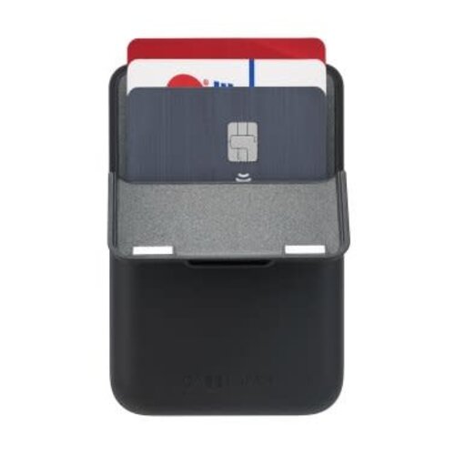 CaseMate Case-Mate Universal Magnetic Flip MagSafe Wallet Black Leather