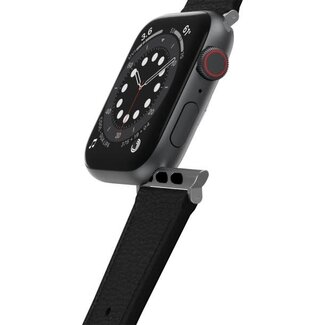 Otterbox Otterbox Cactus Leather Watch Band Noir Ash Apple Watch 42/44/45mm