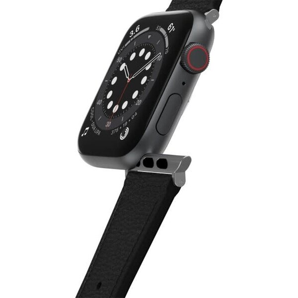 Otterbox Otterbox Cactus Leather Watch Band Noir Ash Apple Watch 42/44/45mm