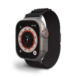 Gear4 Gear4 Highland Band Medium Black Apple Watch 44/45/49mm