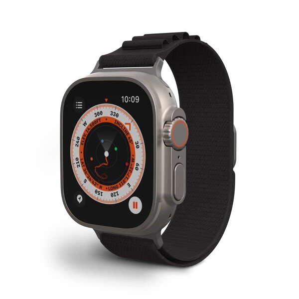 Gear4 Gear4 Highland Band Medium Black Apple Watch 44/45/49mm