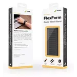 *JCPal Silicone Magnetic Watch Band Apple Watch 42/44/45mm Black