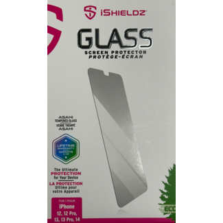 iShieldz iShieldz Tempered Glass Screen Protector iPhone 12, 12 Pro 13, 13 Pro, 14