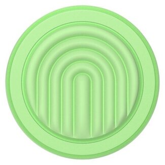 Popsockets PopSockets PopGrip for MagSafe Round with Adapter Ring PopOut Curves Matcha Dew